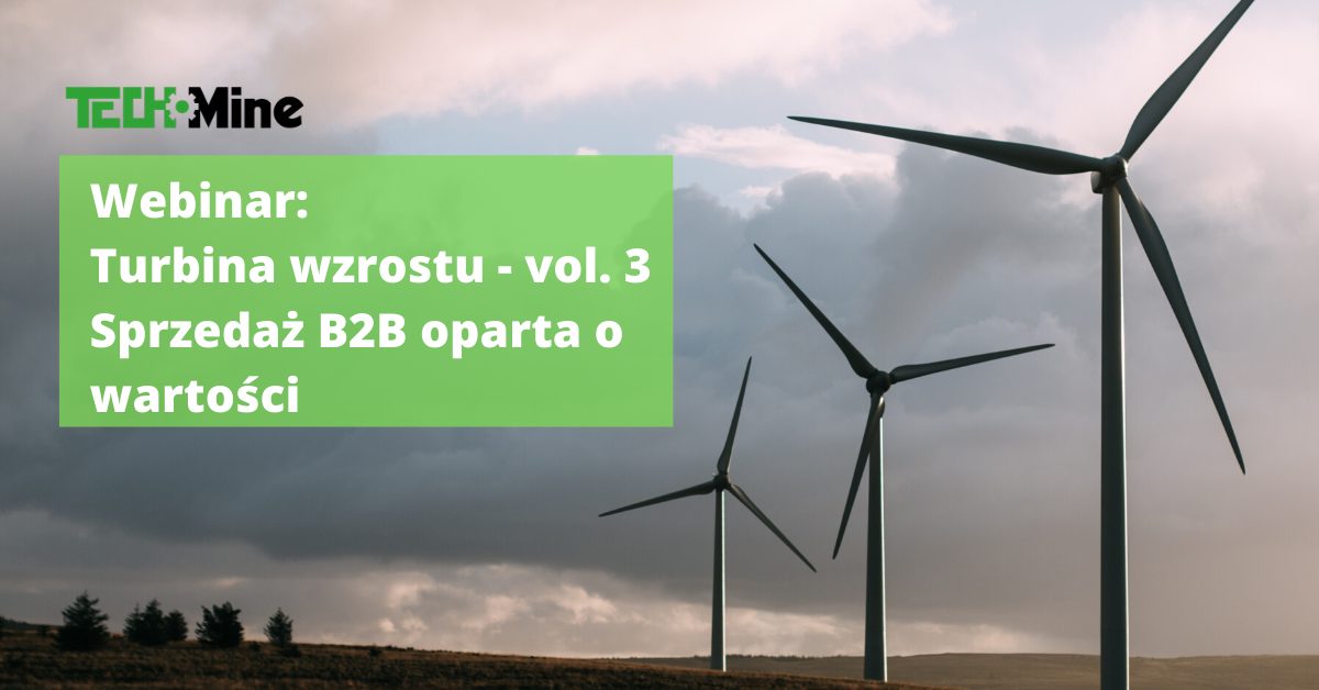 Webinar: Turbina wzrostu – sprzedaż B2B oparta o wartości