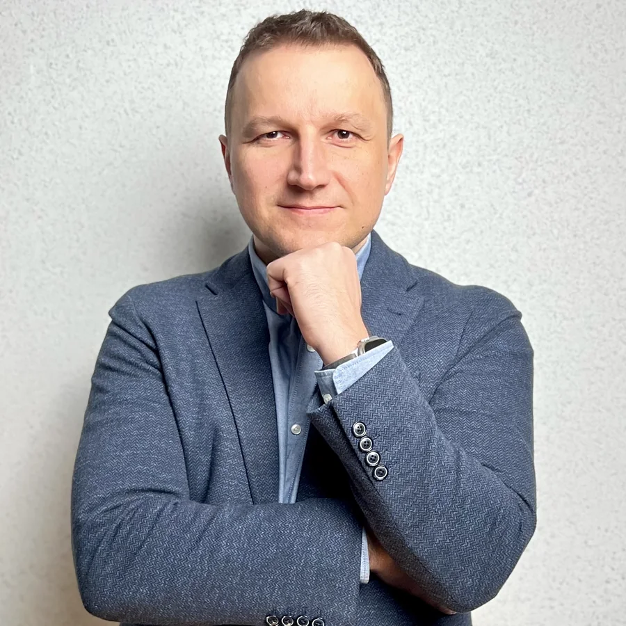 Łukasz Zjawiński, autor podcastu Droga Przedsiębiorcy
